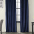 HPD Half Price Drapes VPCH-P Signature Blackout Velvet Curtain (1 Panel), 50 X 120, Union Blue