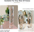 TeaSu 12pcs Pearl String, for Wedding Centerpiece, Vase Filler and Decor for Floating Candles