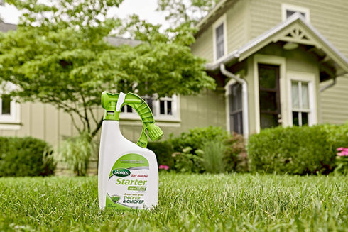 Scotts Turf Builder Starter Food for New Grass Ready-Spray, 32 oz.