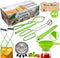 Supa Ant Canning Supplies - Canning Kit for Beginner, Home Canning tools for Canners, Food Grade Stainless Steel Canning Accessories - Canning set - Canning Supplies Starter Kit - Canning Kit - Green