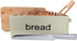 LifeSmart Bread Box Cutting Board and Bread Accessories- Bamboo - 12.5 inches by 6.5 inches by 4 inches - Includes Bonus Bread Knife and Bamboo Toast Tongs