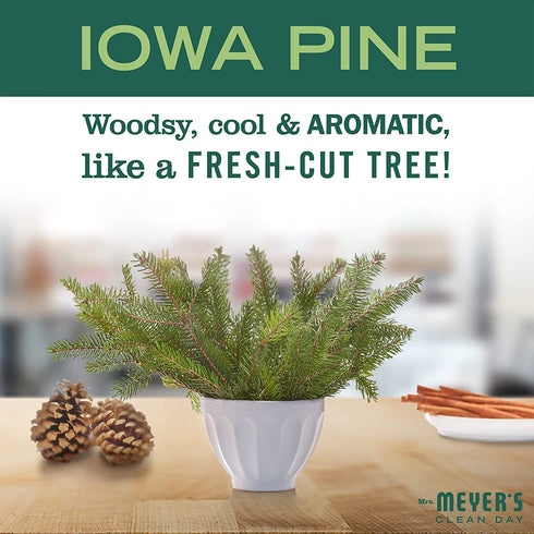 Mrs. Meyer's Clean Day Room Freshener, Iowa Pine, 8 Fl Oz (Pack of 1)