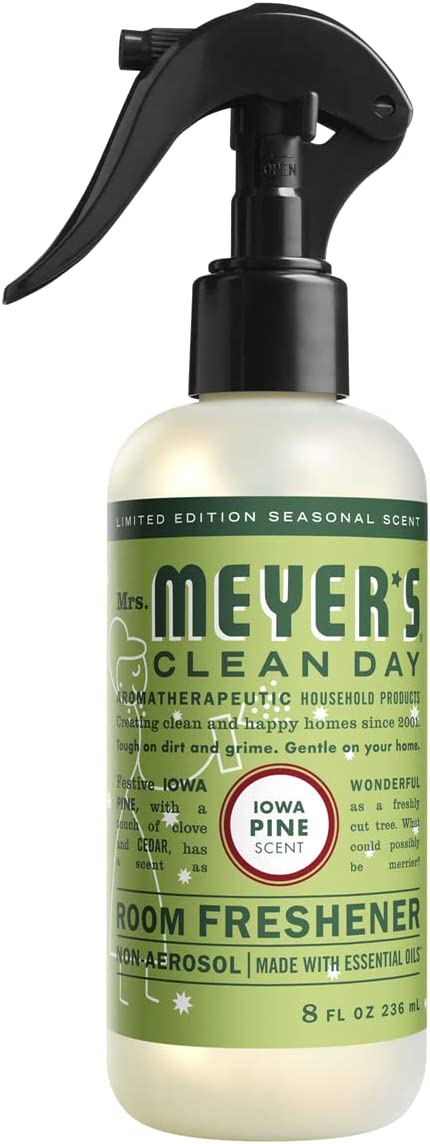 Mrs. Meyer's Clean Day Room Freshener, Iowa Pine, 8 Fl Oz (Pack of 1)