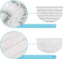 Mr.ZZ 6pk Steam Mop Pads for Bissell Replacement/Washable/Reusable Compatible with Bissell Steam Mop 1940 1440 1544 1806 2075 Series,Model 19402 19404 1940