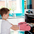 Cabilock Kids Oven Mitts for Children Play Kitchen Heat Resistant Kitchen Mitts for Kids Toddler (2pcs)