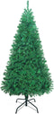 UHINOOS Artificial Christmas Tree, Christmas Full Tree with Metal Stand, Easy Assembly Unlit Christmas Tree (6FT)