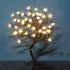 Brightdeco Lighted Cherry Blossom Tree 36 LED Plug in Artificial Bonsai Tree Ideal As Night Lights Perfect for Home Festival Halloween Thanksgiving Christmas Easter Wedding Party Warm White