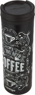 Contigo TWISTSEAL Eclipse Vacuum-Insulated Stainless Steel Travel Mug, 20 oz., All You Need Is Coffee