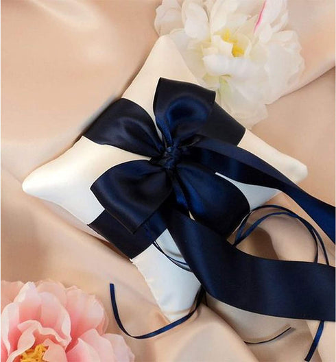 VATIN 1-1/2" Wide Double Faced Polyester Satin Ribbon - 50 Yard (Navy Blue), Perfect for Wedding, Gift Wrapping, Bow Making & Other Projects