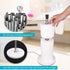 ZCCZ Free Standing Toilet Paper Holder Stand, Bathroom Toilet Roll Tissue Holder Stand Toilet Paper Storage for Bathroom Organization and Storage, Fit Any Size Toilet Rolls, Brushed Nickel