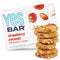 The YES Bar – Strawberry Coconut – Plant Based Protein, Decadent Snack Bar – Vegan, Paleo, Gluten Free, Dairy Free, Low Sugar, Healthy Snack, Breakfast, Low Carb, Keto Friendly (Pack of 6)