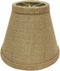 Royal Designs Deep Empire Clip on Chandelier Lamp Shade, Linen Beige, 3"" x 6"" x 4.25""" (CS-999-6BL)