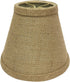 Royal Designs Deep Empire Clip on Chandelier Lamp Shade, Linen Beige, 3"" x 6"" x 4.25""" (CS-999-6BL)
