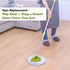 4 Pack EasyWring Spin Mop Refill - Mop Replacement Head,Microfiber Spin Mop Refills, Mop Easy Cleaning Floor Head Mop,Mops Head for Floor Cleaning