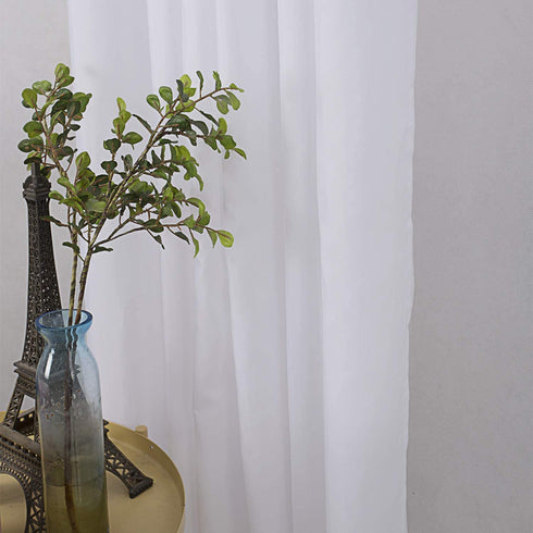 Jarl home Waterproof Nylon Fabric Shower Curtain or Liner Machine Washable & Breathable White72x72inch (Standard Size) 1 Panel