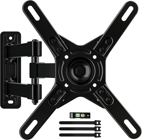 HOME VISION Full Motion Swivel and Tilt TV Wall Mount for 17-42 Inch TVs & Monitors ,TV Wall Mount Bracket Holds up to 45lbs,Loading Max VESA 200x200mm