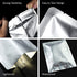 100 PACK Mylar Bags for Food Storage Mylar Food Storage Bags Vacuum Sealed Bags for Long Term Storage(4Mil,8"x11.7")