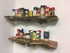 6.25" Solid Steel Floating Shelf Brackets, 2 Pack Heavy Duty Hidden Brackets Blind Shelf Supports with Hardware for Floating Wood Shelves Screws and Wall Plugs Included
