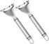 2 Pcs Magic Corn Peeler Stripper, Corn Cob Peeler Corn Remover Corn Kerneler with Stainless Steel Blades and Ergonomic Handle, Vegetable Peeler Potato Peeler, Peelers for Kitchen