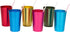 Trademark Innovations 18 oz. Retro Aluminum Tumbler Cups, Multi