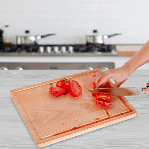 51th Birthday Gift Large Wooden Chopping Board with Laser-Engraved Back in 1971 Newspaper Poster, Party Decorations Supplies