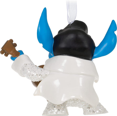 Hallmark Keepsake Christmas Ornament 2021, Disney Lilo & Stitch Rockstar Stitch, Porcelain