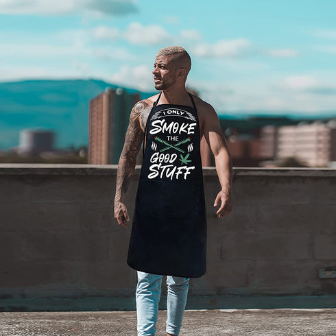Funny Aprons For Men,Birthday Gifts for Dad?Mens Apron,Fathers Day Cooking BBQ Chef Grilling Apron