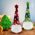 Lighted Christmas Gnome Decorations, 12'' Light Up Plush Elf Toy Holiday Present, Scandinavian Swedish Tomte Ornaments for Table Top, Windows, Fireplace, Tree Christmas Holiday Party Home Decor, 3 Set