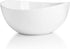 Sweese 104.101 Porcelain Bowl - 42 Ounce for Cereal, Salad and Popcorn - Set of 1, White