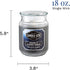 Candle-lite Scented Candles, Moonlit Starry Night Fragrance, One 18 oz. Single-Wick Aromatherapy Candle with 110 Hours of Burn Time, Gray