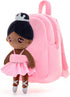 Gloveleya Toddler Backpack Kids Backpack with soft ballerina baby doll Age 2+