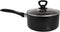 Mirro A79723 Get A Grip Aluminum Nonstick Sauce Pan with Glass Lid Cover Cookware, 2-Quart, Black