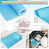 ANFU Stove Cover, Stove Covers for GAS Burners, Stove Top Cover Protector for Glass Electric Stove Washer Dryer, Waterproof Heat Resistant Silicone Baking Mat (27.6*19.7*0.04inch, Blue)