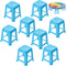 8 Pieces Canvas Stands Paint Stands for Painting Mini Canvas Feet Risers Canvas Support Stands for Fluid Acrylic Pouring Paint Supplies (Blue)