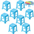 8 Pieces Canvas Stands Paint Stands for Painting Mini Canvas Feet Risers Canvas Support Stands for Fluid Acrylic Pouring Paint Supplies (Blue)