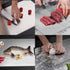 Acescen Stainless Steel Cutting Board for Kitchen Fruit Choping Non-slip Easy Grip Board Heavy Duty Cut double-Sided Boards with Handle for Vegetables Meat Cheese 18.1 x 11.8in