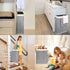 40L Narrow Laundry Basket with Padded Handle, 22" Slim Laundry Hamper Foldable, Thin Dirty Clothes Basket for Dorm Organize, Skinny Laundry Hamper for Small Space, Closet Bedroom, Bathroom Corner