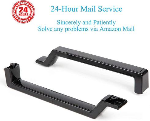 Reyhoar WB15X309 Microwave Door Handle Replacement Part Compatible with General Electric (GE) Microwaves - Replaces AP2623337, 2366, AH232240, EA232240, PS232240, WB04X0123