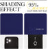 NICETOWN Curtains for Bedroom, Blackout Draperies, All Season Thermal Insulated Solid Rod Pocket Top Blackout Curtains & Drapes for Kid's Room (Navy Blue, 1 Pair, 42 x 63 Inch)
