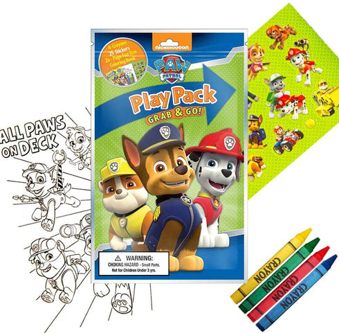 Nickelodeon Paw Patrol Grab and Go Play Packs (Pack of 12)