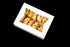 20 Pack - 8 Inch x 5 3/4 Inch x 2.5 Inch High Small, Auto pop-up, White Bakery Box with Window