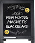 Magnetic Chalkboard Sign, 15x12 Wood Framed Blackboard with Chalk Marker and 2PC Magnets, Rustic Chalk Board Easel for Menu Kitchen Wedding Farmhouse D©cor, Tabletop or Wall Hanging Display