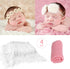 4 Pcs Newborn Photography Props Outfits- Baby Long Ripple Wrap and Toddler Swaddle Blankets Photography Mat with Cute Headbands for Infant Boys Girls(0-12 Months) (White)