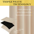 NICETOWN Room Darkening Biscotti Beige Curtain - Modern Design Light Reducing & Privacy Protection Short Window Drape/Drapery for Kid's Room, 52x84 inches, 1 Piece