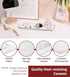 Shinowa Bathroom Vanity Tray, Ceramic Sink Tray, Toilet Tank Tray, Long Narrow Tray for Kitchen Sink Candles Towel Perfume, Small Size - Marble White