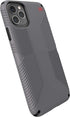 Speck Products Presidio2 Grip Case, Compatible with iPhone 11 PRO Max, Graphite Grey/Cathedral Grey/Black/Blood Red