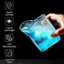 Milk Carton Glass Container 12 Ounce Set of 2 Cocktail Glasses Clear Milk Carton Cups Mini Creamer Pitcher Hand-Blown Box for Cocktail Milk Juice Coffee Hot Water Glassware Gift