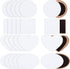 20 Pieces Sublimation Blank Fridge Magnets DIY Decorative Refrigerator Magnets for Kitchen Whiteboard Office Calendar Decorative Popular Home Wall Car Decor, 4 styles