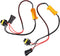 Madlife Garage 2pcs 50W 6 ohm H11/H8/H9 Led Load Resistor Flicker Decoders Warning Canceler Harness For LED Headlight