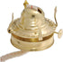 B&P Lamp® #2 Kerosene Lamp Burner for Mason Jars and Fruit Jars to DIY Oil Lamp (Brass)